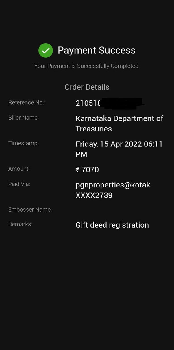 gift deed form